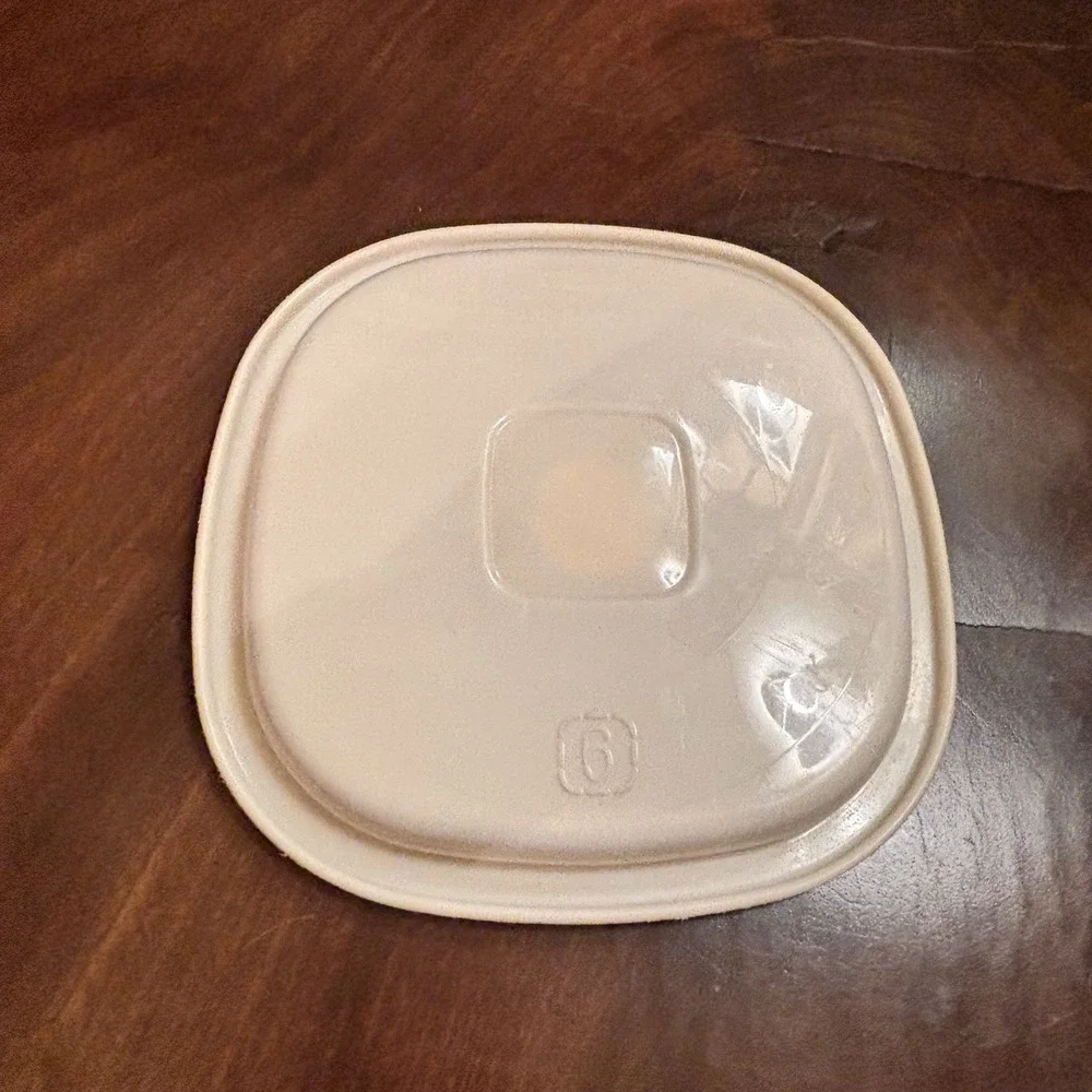 Vintage Rubbermaid‎ Servin Saver #6 12 Cup 3 Qt Container Almond Lid Food